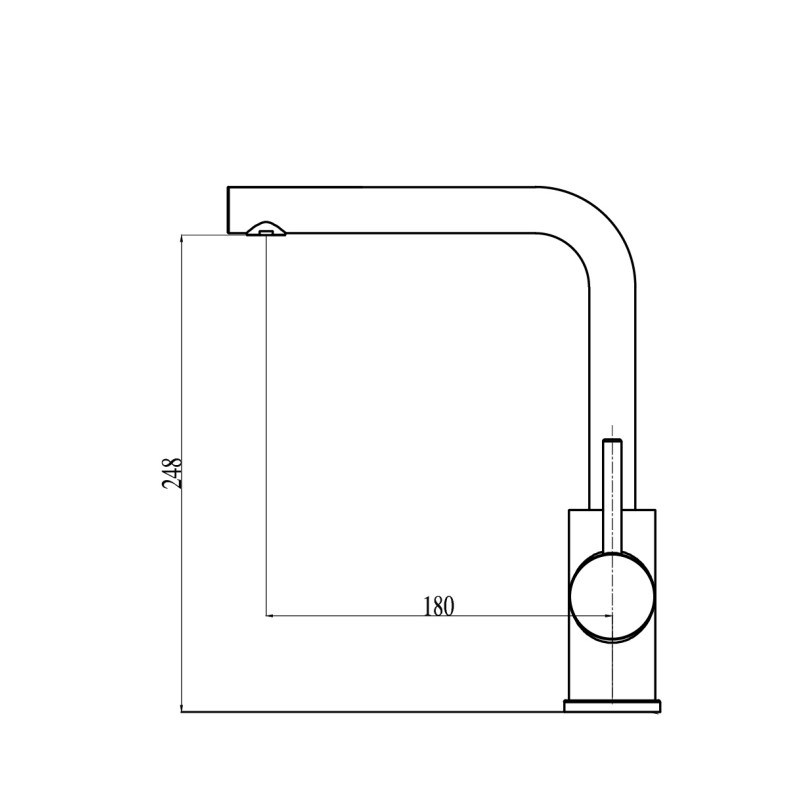 Kuhinjska armatura Forte 5553E2